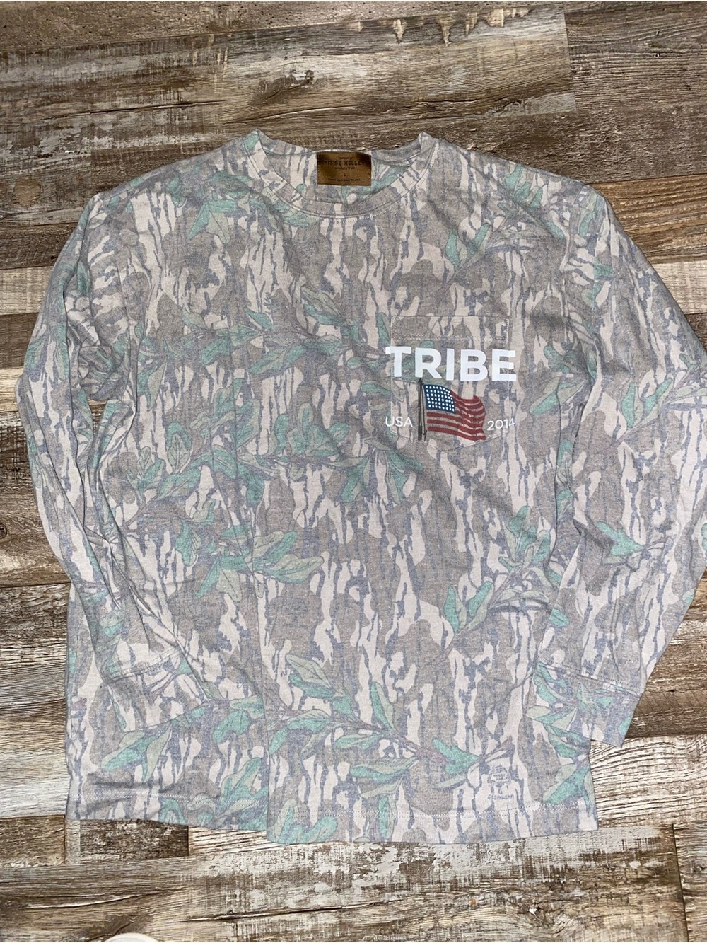 Tribe Kelley camo tee